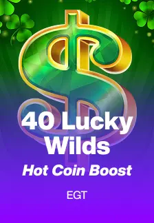 40 Lucky Wilds Hot Coin Boost